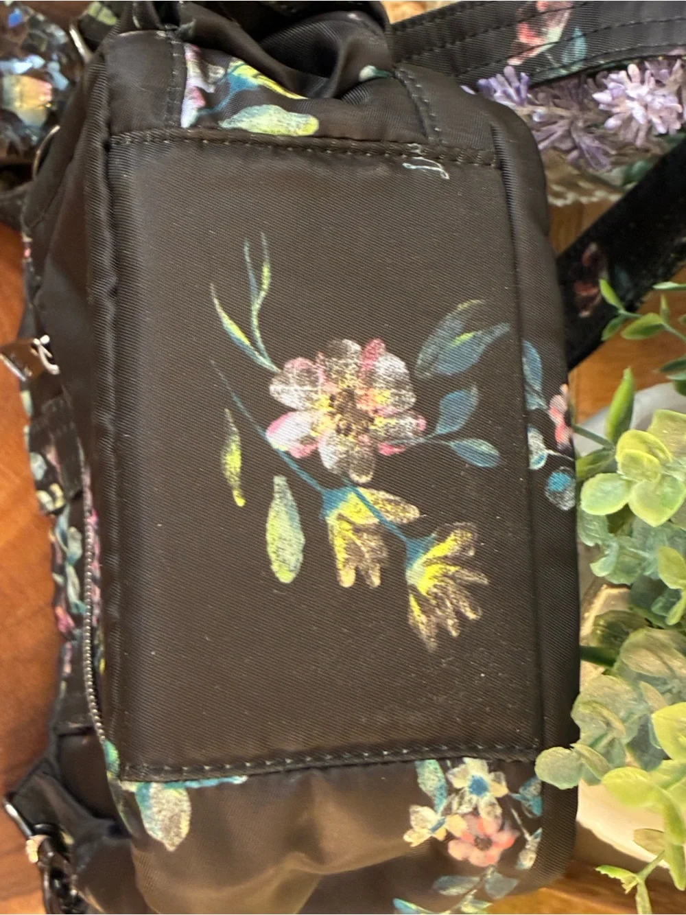 Lug Can Can, Crossbody Purse Convertible Bum Bag with Multicolor Floral Print